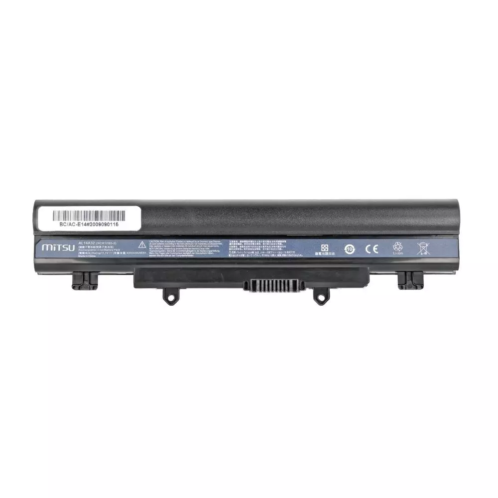 Bater&iacute;a compatible para port&aacute;til ACER AL14A32 11.1V 4400 mAh Mitsu