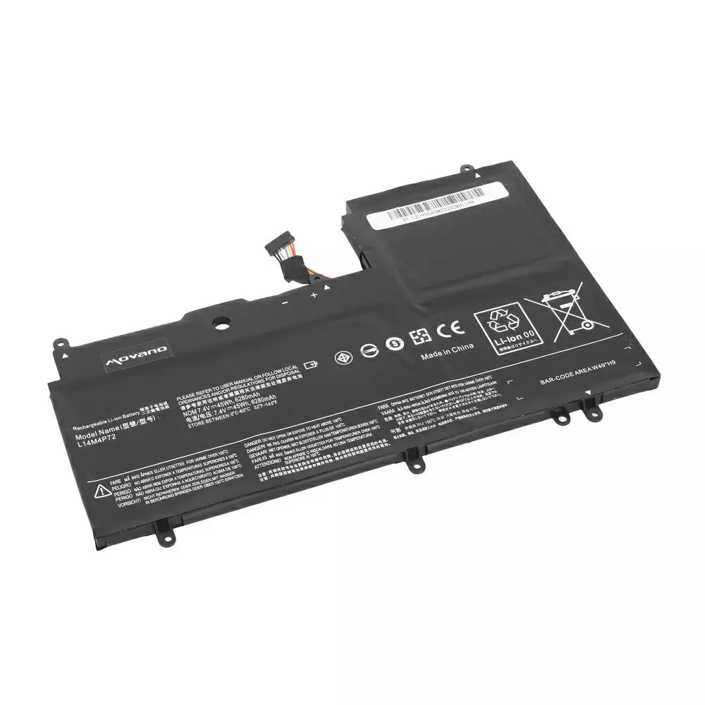 Bater&iacute;a compatible para port&aacute;til LENOVO L14M4P72 7.4V 6280mAh Movano
