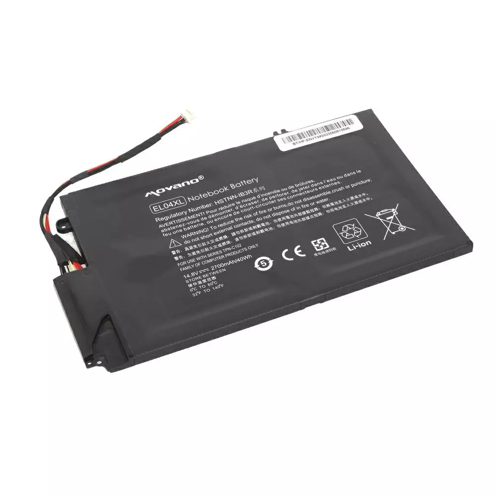 Bater&iacute;a compatible para port&aacute;til HP EL04XL 14.8V 2700mAh Movano