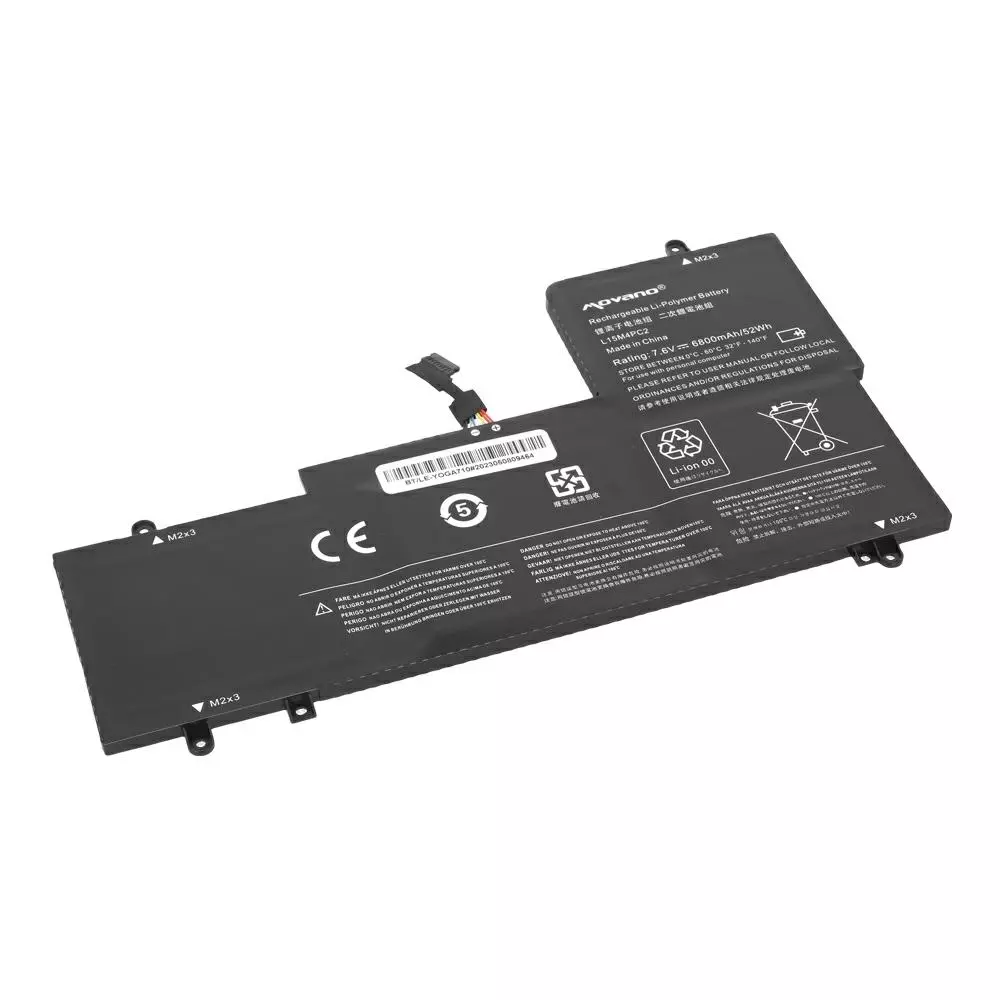 Bater&iacute;a compatible para port&aacute;til LENOVO L15L4PC2 7.6V 6800mAh Movano