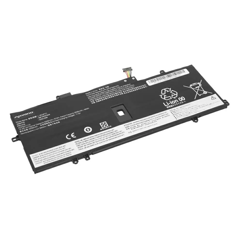 Bater&iacute;a compatible para port&aacute;til LENOVO L18L4P71 15.36V 3325mAh Movano