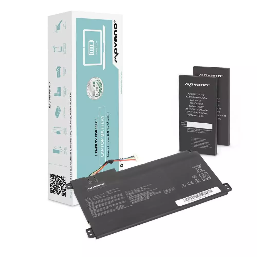 Bater&iacute;a compatible para port&aacute;til ASUS B31N1912 11.55V 3640mAh Movano