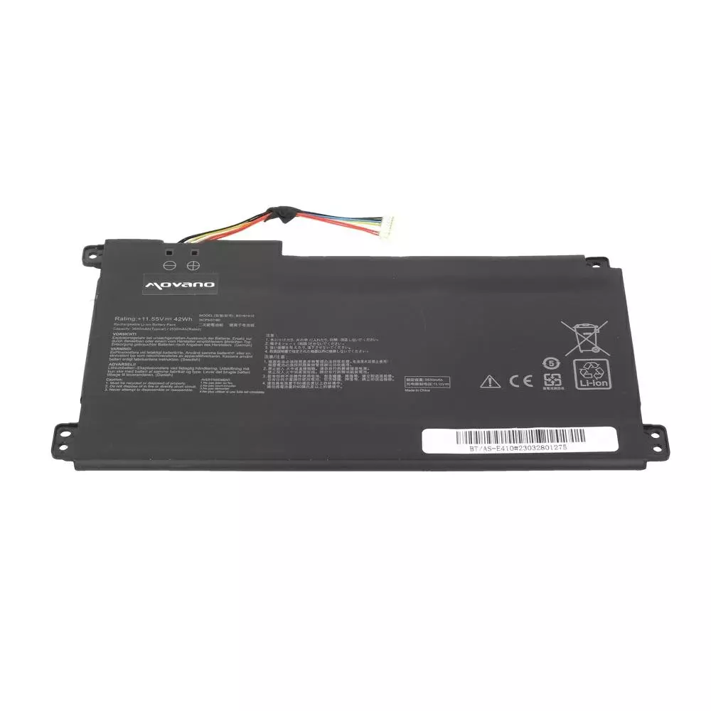 Bater&iacute;a compatible para port&aacute;til ASUS B31N1912 11.55V 3640mAh Movano