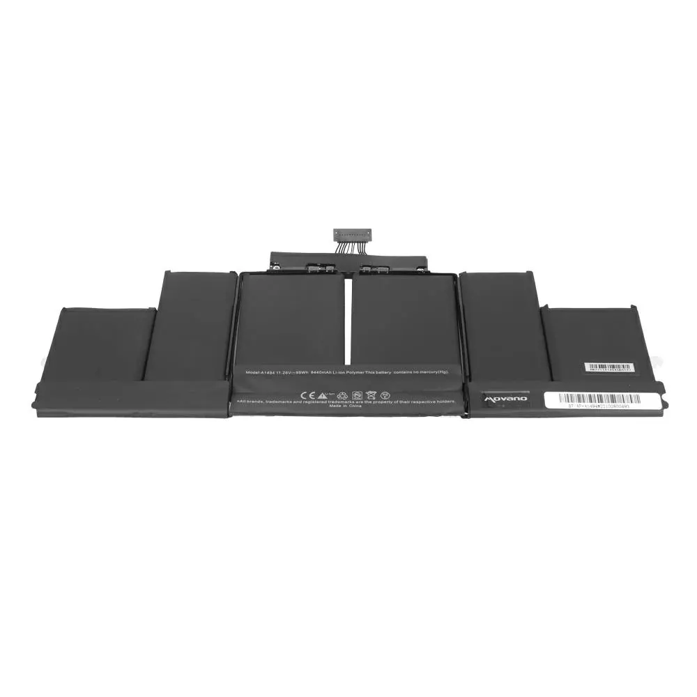 Bater&iacute;a compatible para port&aacute;til APPLE A1398 11.26V 8430mAh Movano