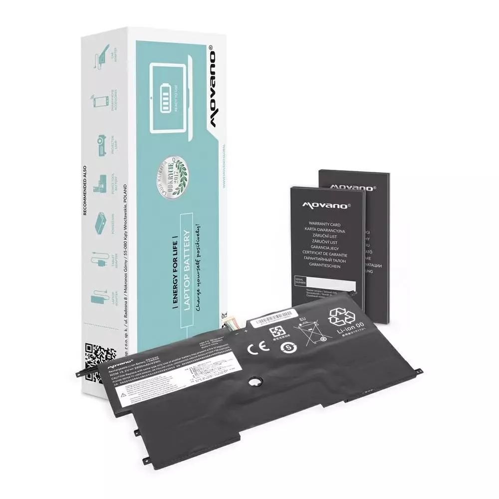Bater&iacute;a compatible para port&aacute;til LENOVO X1 Carbon gen2/3 15.2v 2800 mAh Movano