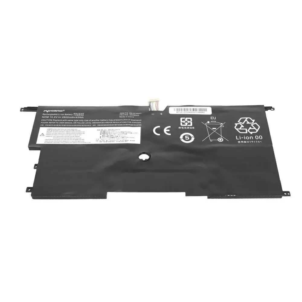 Bater&iacute;a compatible para port&aacute;til LENOVO X1 Carbon gen2/3 15.2v 2800 mAh Movano