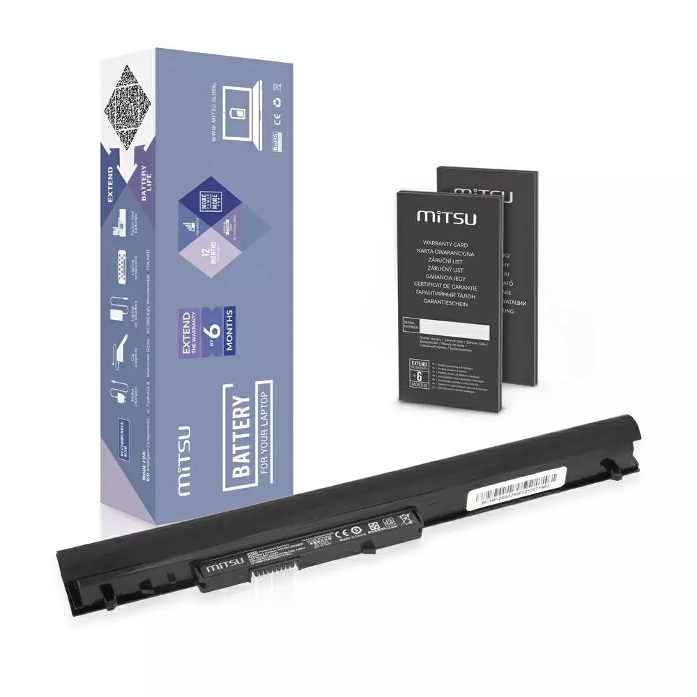 Bater&iacute;a compatible para port&aacute;til HP OA04 14.4V 2200 mAh Mitsu
