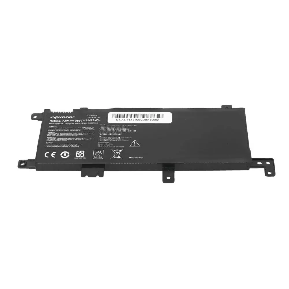 Bater&iacute;a compatible para port&aacute;til ASUS C21N1634 7.6V 3800mAh Movano
