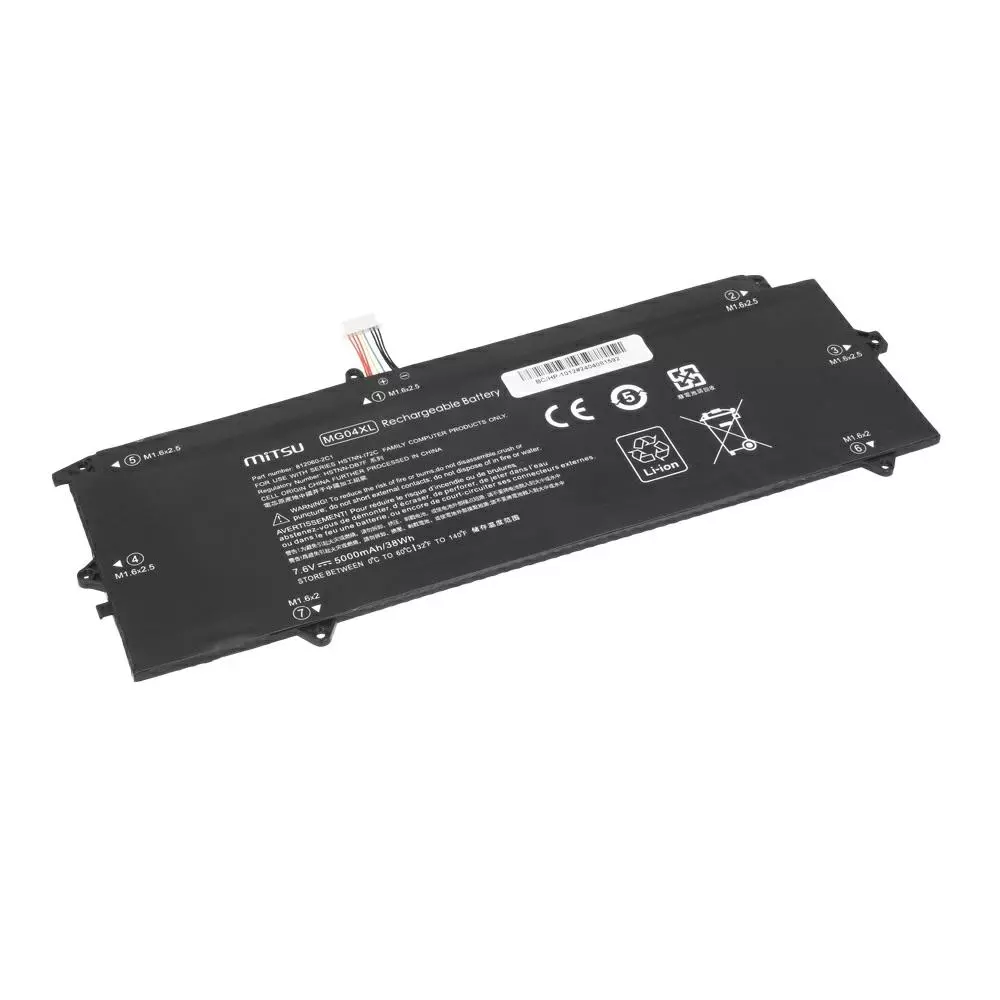 Bater&iacute;a compatible para port&aacute;til HP MG04 7.6V 5000mAh Mitsu