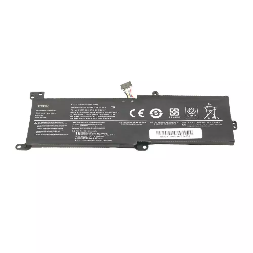 Bater&iacute;a compatible para port&aacute;til LENOVO L16C2PB2 7.6v 4050 mAh Mitsu
