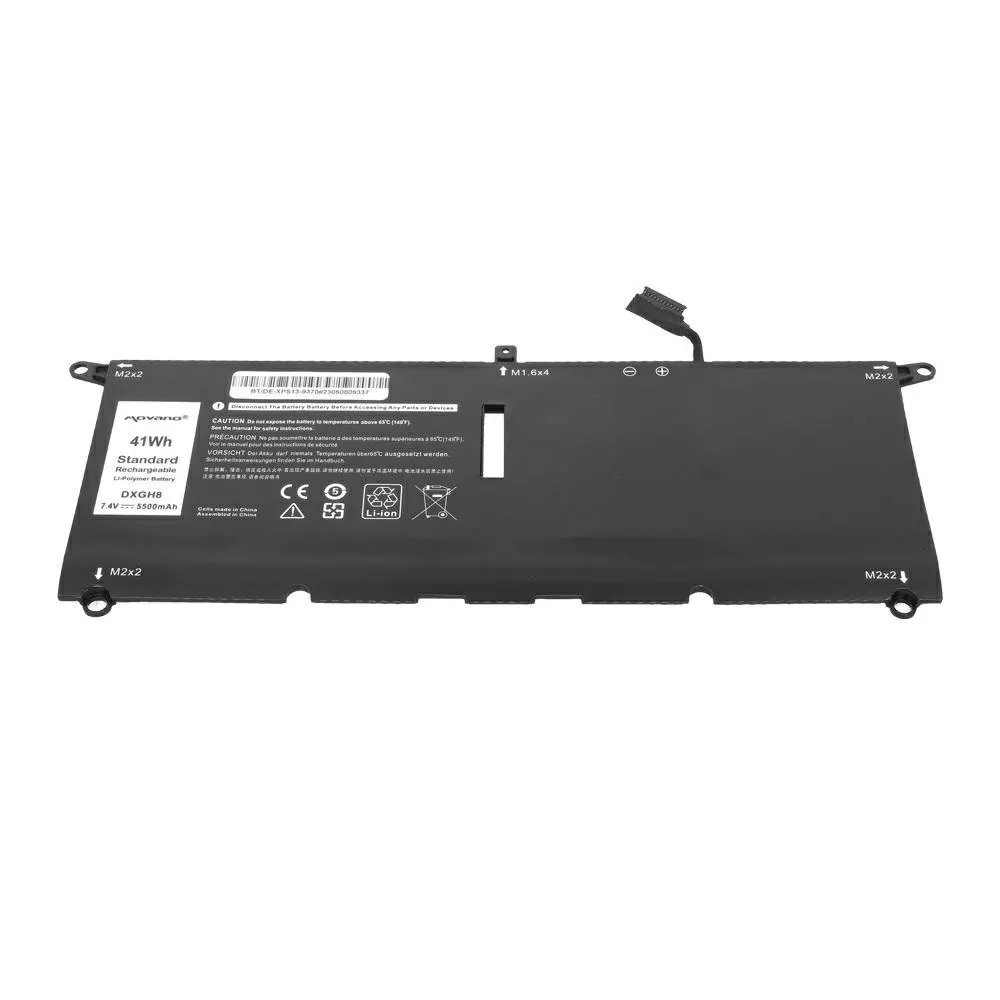 Bater&iacute;a compatible para port&aacute;til DELL 13 (9370) 7.4V 5500 mAh Movano