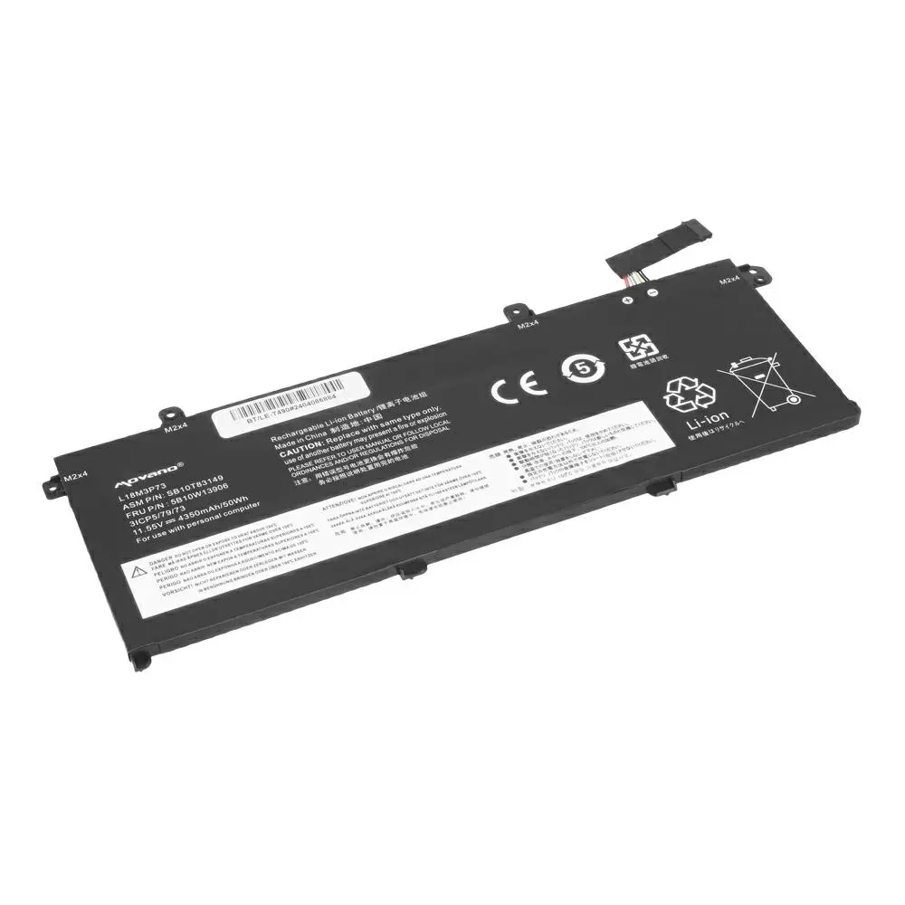 Bater&iacute;a compatible para port&aacute;til LENOVO T490 11.55v 4350 mAh Movano