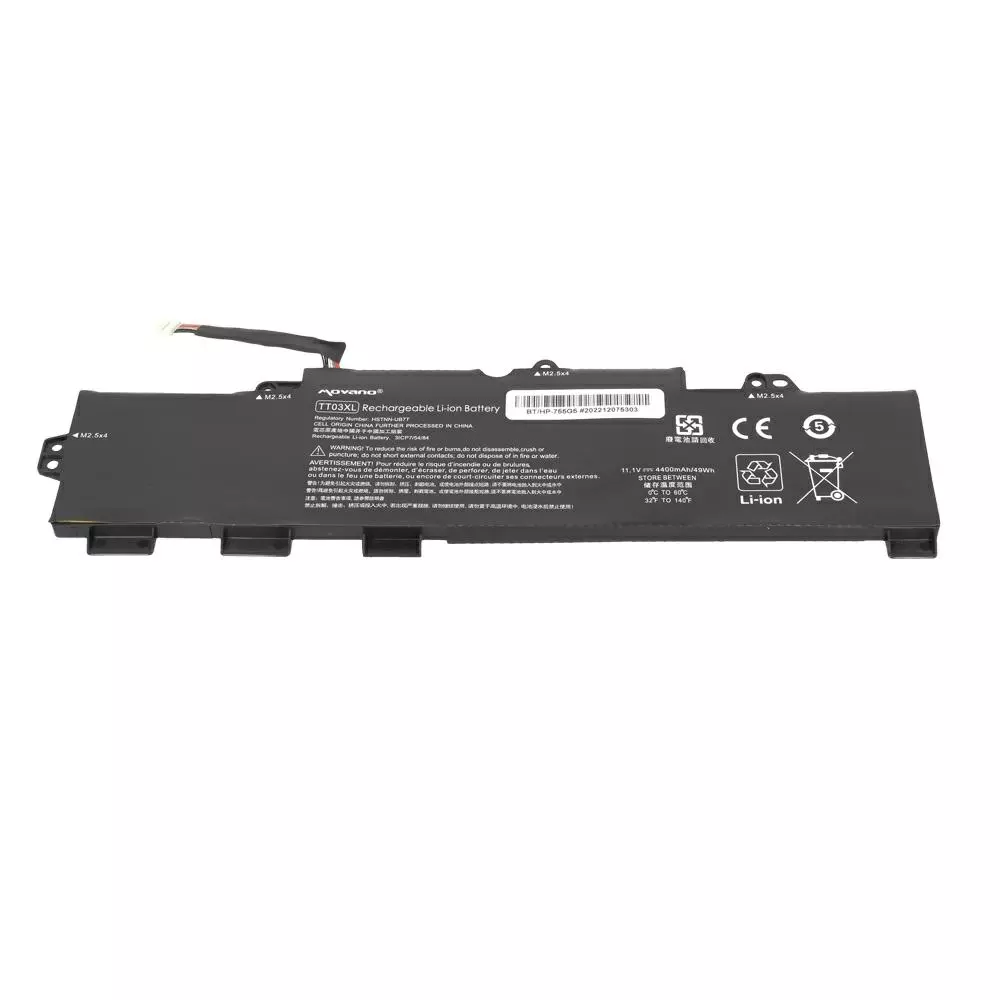 Bater&iacute;a compatible para port&aacute;til HP TT03XL 11.1V 4400mAh Movano