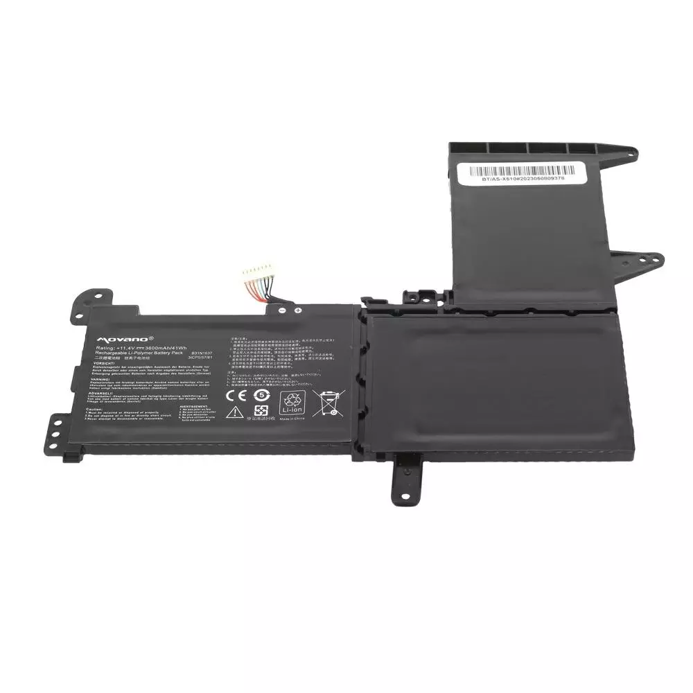 Bater&iacute;a compatible para port&aacute;til ASUS B31N1637 11.4V 3600mAh Movano