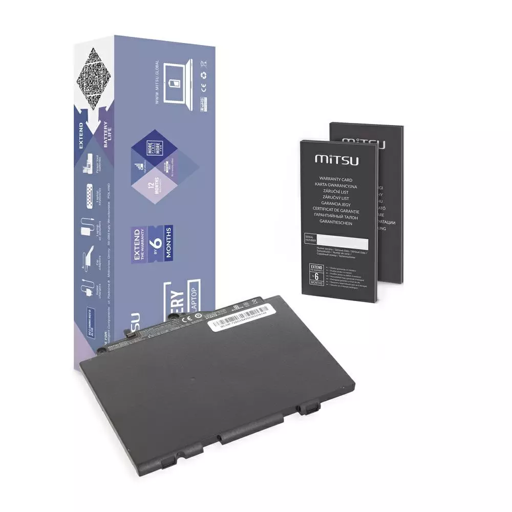 Bater&iacute;a compatible para port&aacute;til HP SN03XL 11.4V 2700mAh Mitsu