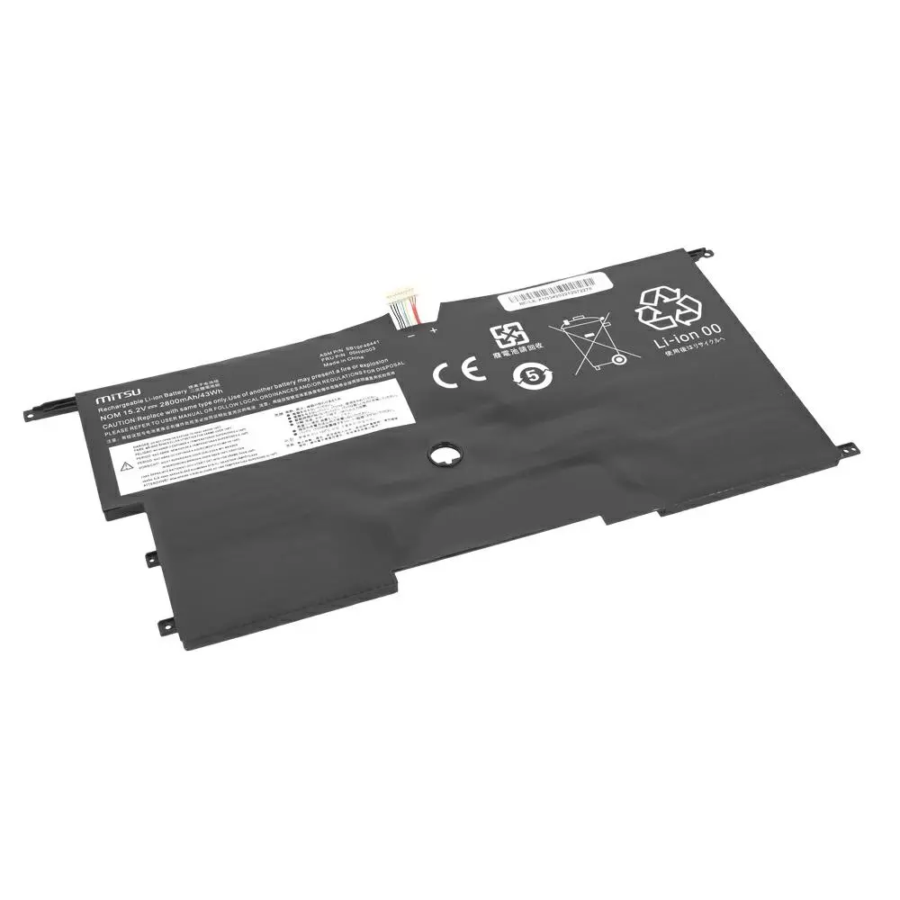 Bater&iacute;a compatible para port&aacute;til LENOVO X1 Carbon gen2/3 15.2v 2800 mAh Mitsu