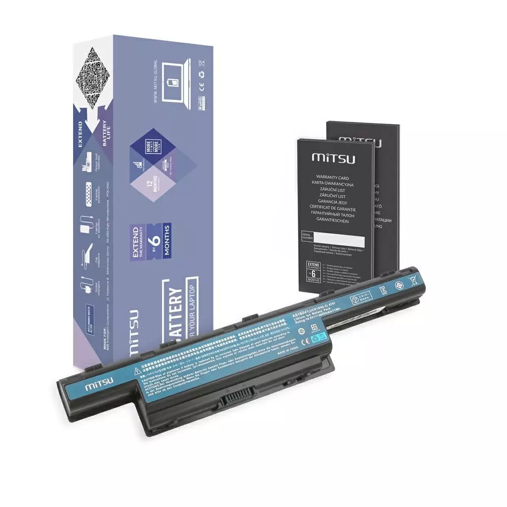 Bater&iacute;a compatible para port&aacute;til ACER AS10D51 10.8 6600 mAh Mitsu