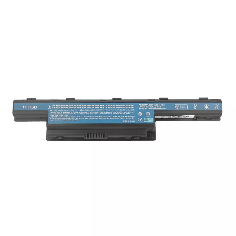 Bater&iacute;a compatible para port&aacute;til ACER AS10D51 10.8 6600 mAh Mitsu
