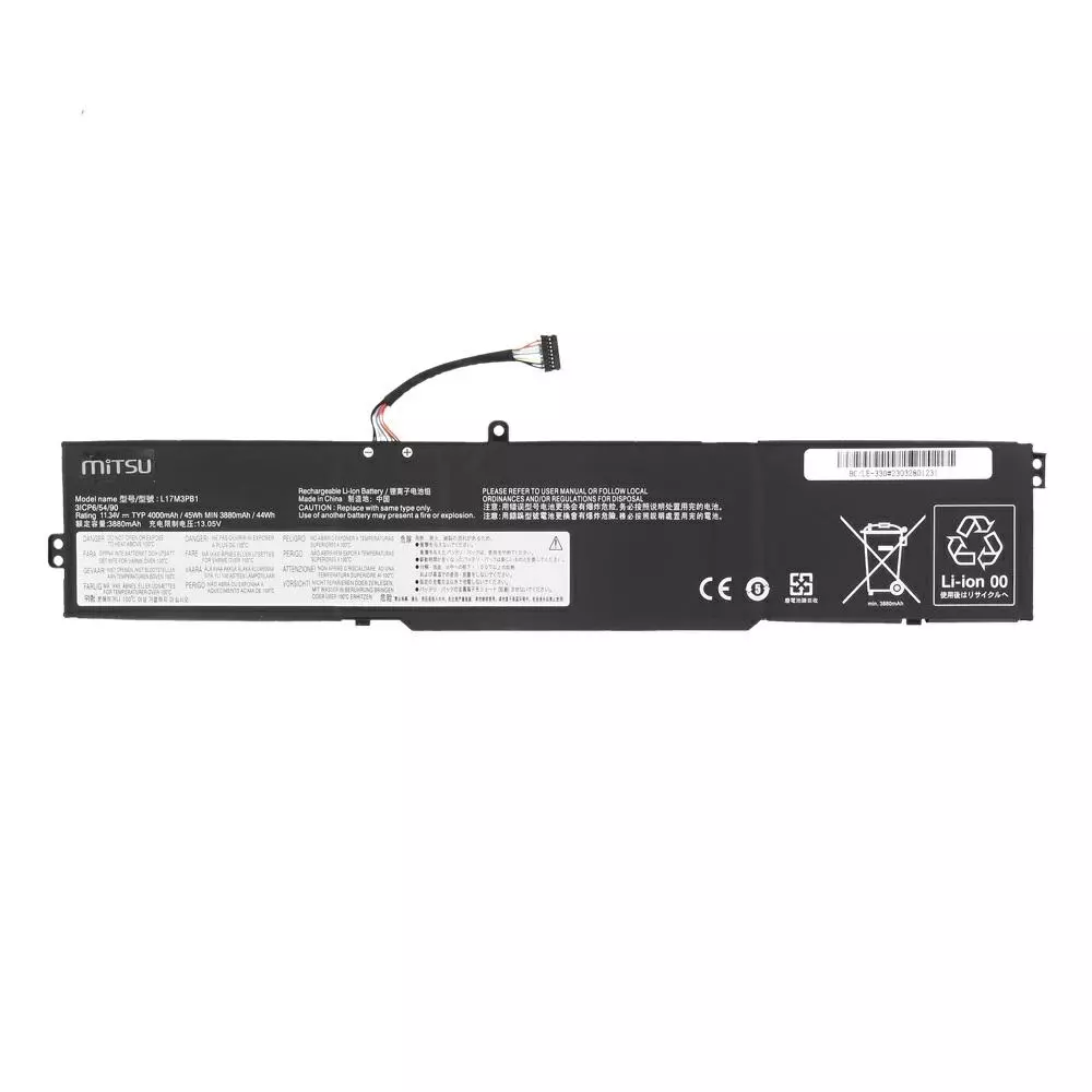 Bater&iacute;a compatible para port&aacute;til LENOVO L17C3PB0 11.34v 4400 mAh Mitsu