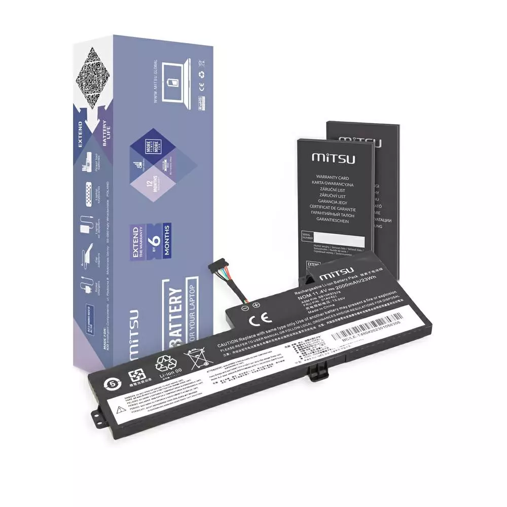 Bater&iacute;a compatible para port&aacute;til LENOVO T480 11.4v 2000 mAh Mitsu