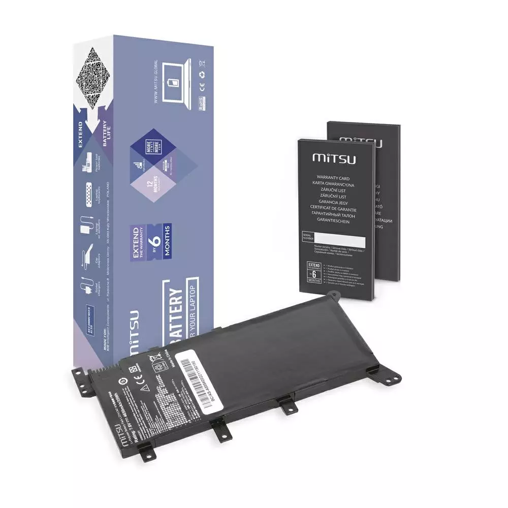 Bater&iacute;a compatible para port&aacute;til ASUS C21N1347 7.6V 4650mAh Mitsu