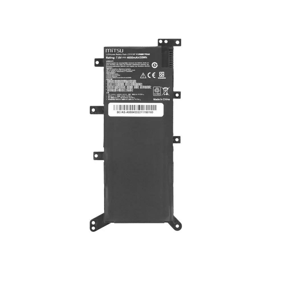 Bater&iacute;a compatible para port&aacute;til ASUS C21N1347 7.6V 4650mAh Mitsu