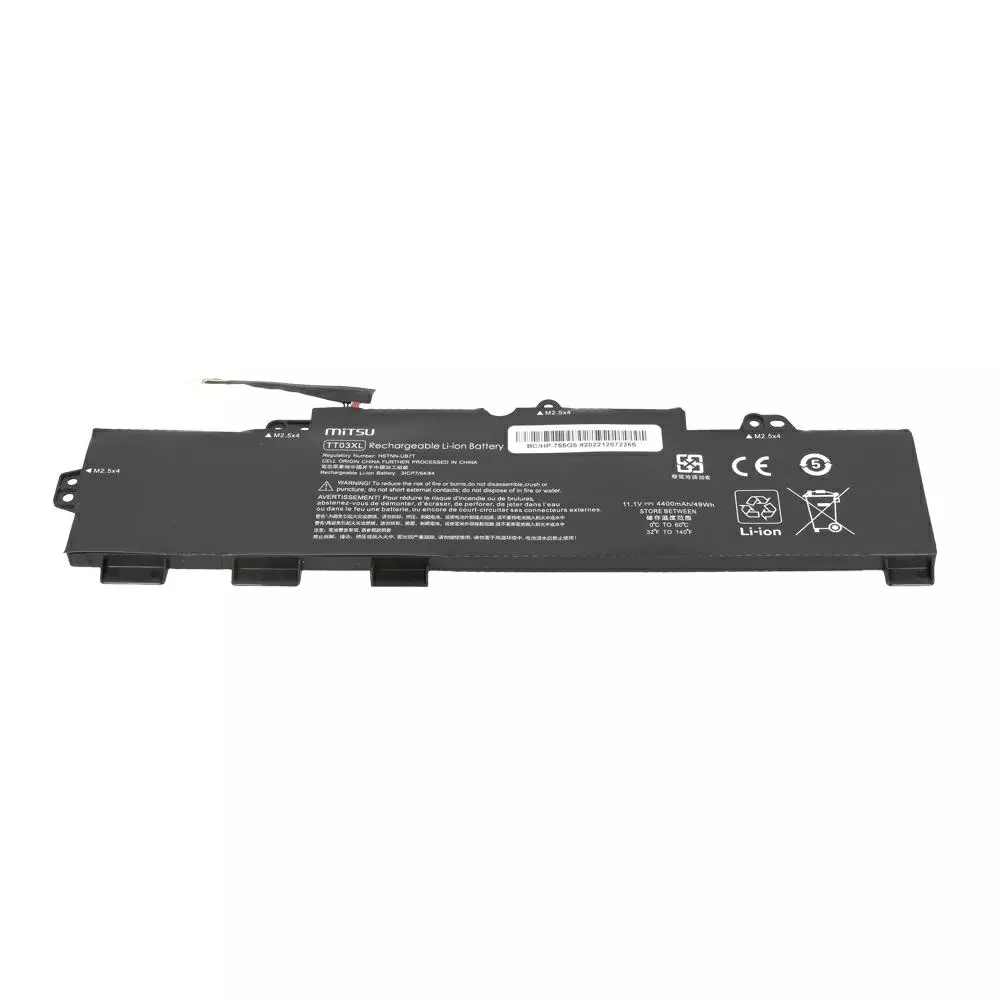 Bater&iacute;a compatible para port&aacute;til HP TT03XL 11.1V 4400mAh Mitsu