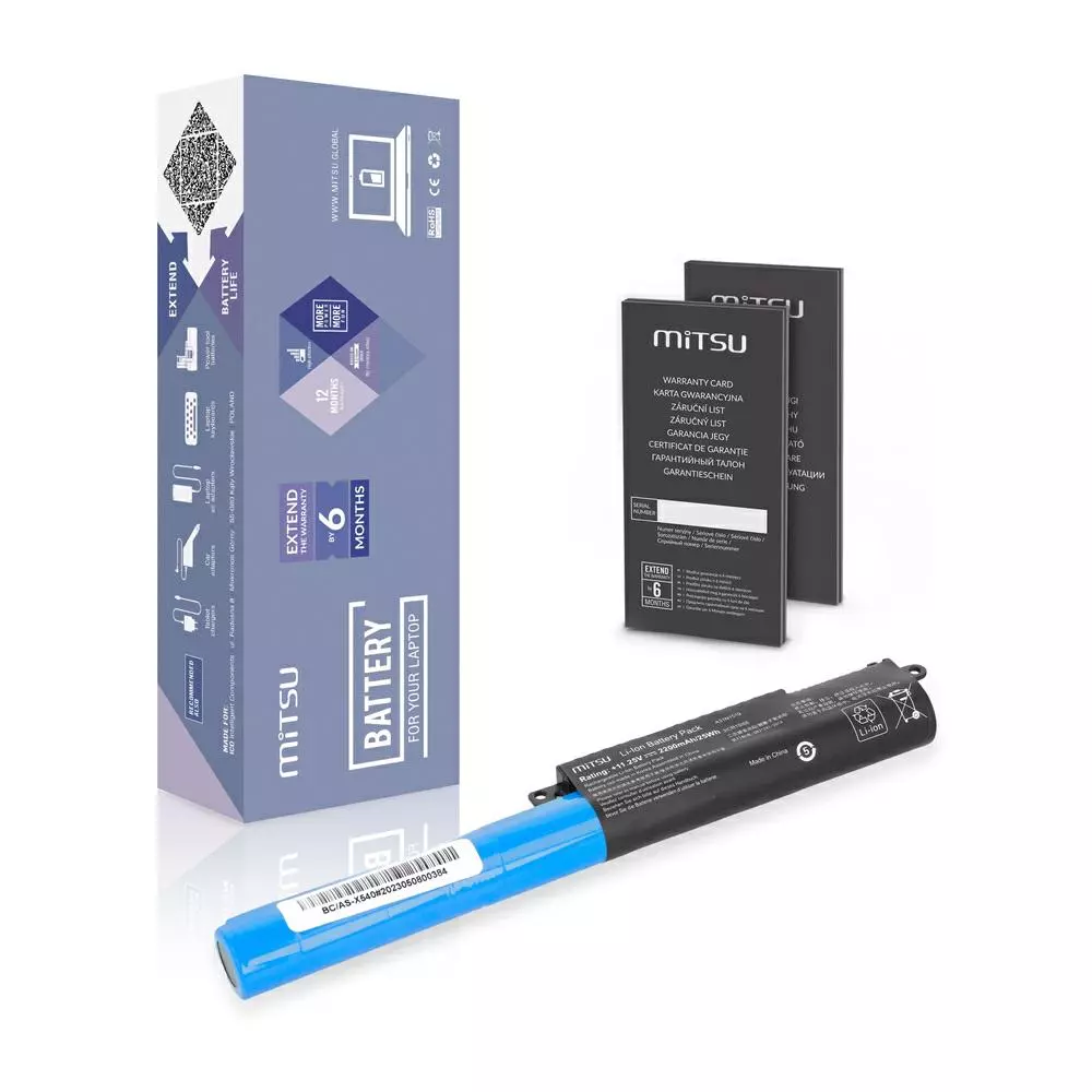 Bater&iacute;a compatible para port&aacute;til ASUS 31N1519 11.25V 2200mAh Mitsu