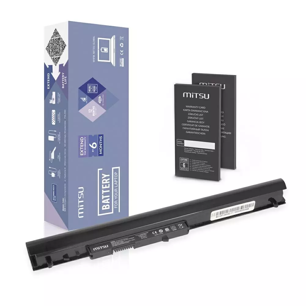 Bater&iacute;a compatible para port&aacute;til HP OA03 11.1V 2200mAh Mitsu