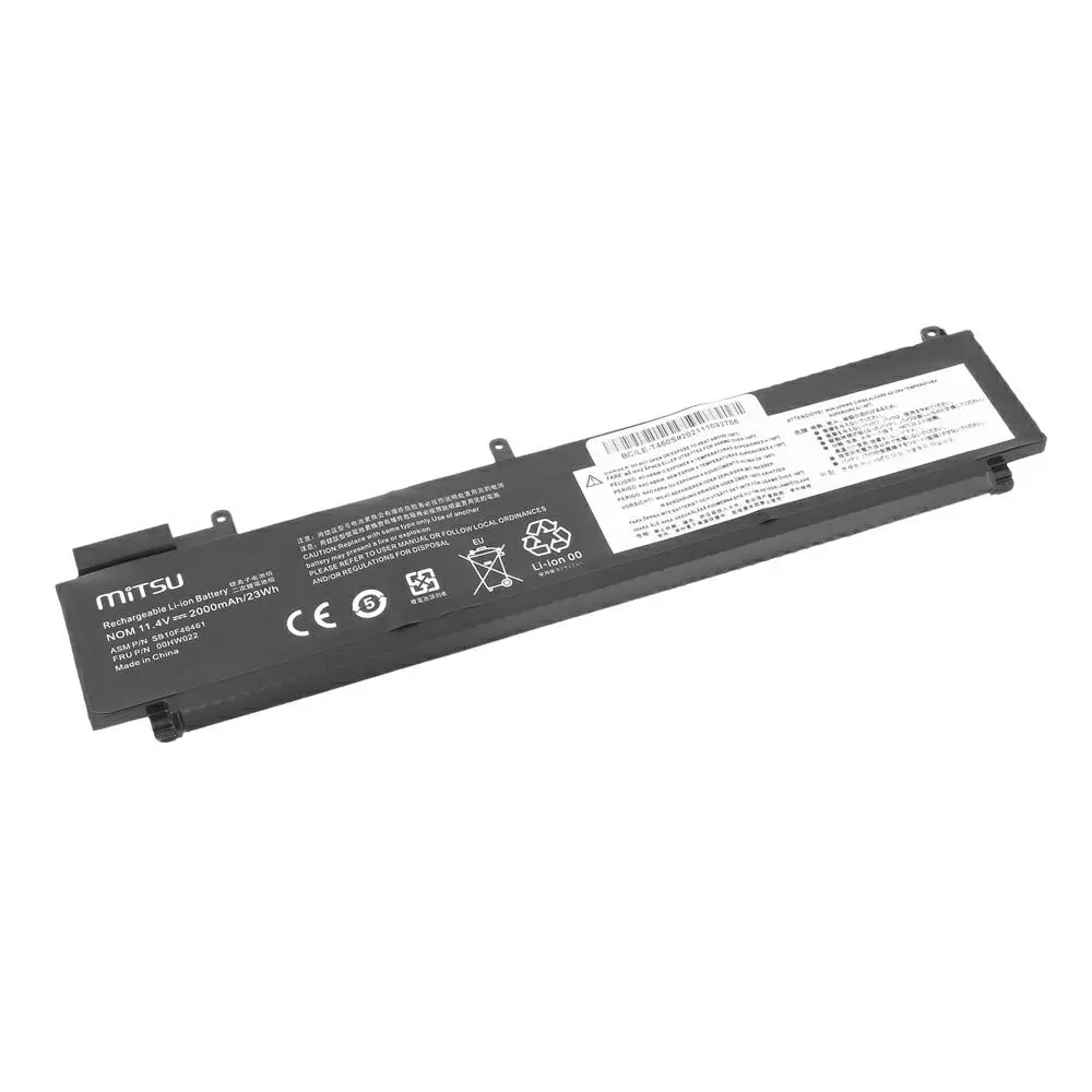Bater&iacute;a compatible para port&aacute;til LENOVO T460S / T470S 11.4v 2000 mAh Mitsu