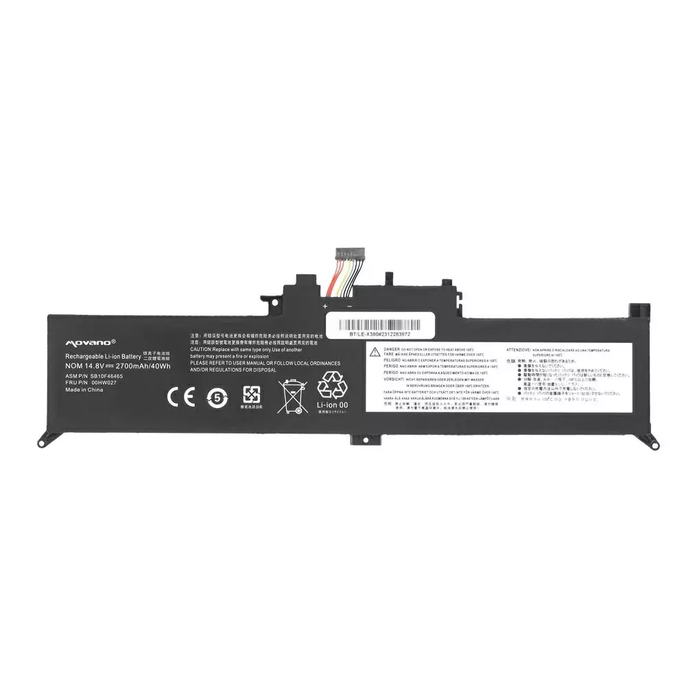 Bater&iacute;a compatible para port&aacute;til LENOVO 01AV432 14.8V 2700mAh Movano