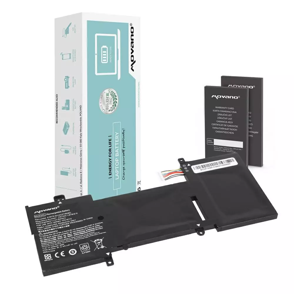 Bater&iacute;a compatible para port&aacute;til HP HV03XL 11.4V  Movano