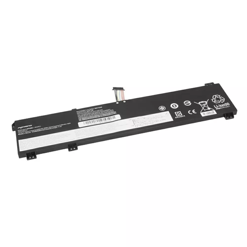 Bater&iacute;a compatible para port&aacute;til LENOVO L19C4PC1 15.4V 5180mAh Movano
