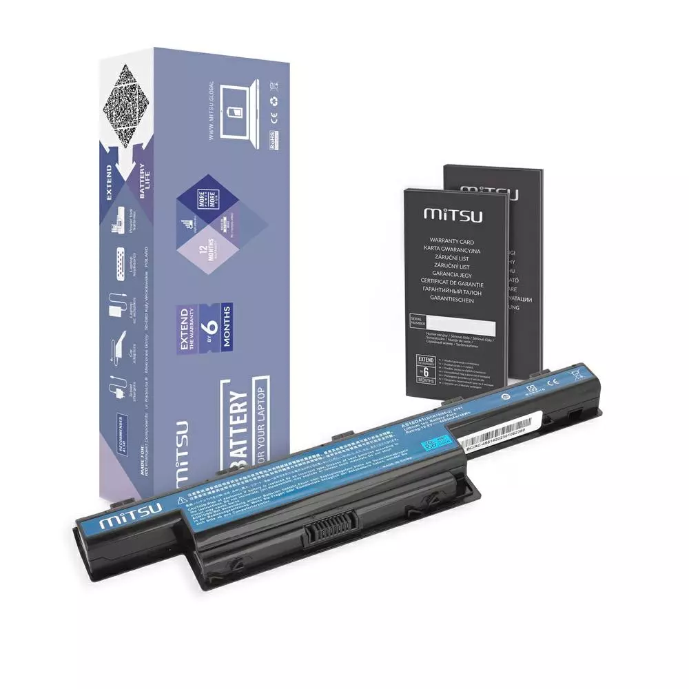 Bater&iacute;a compatible para port&aacute;til ACER AS10D51 11.1V 4400 mAh Mitsu