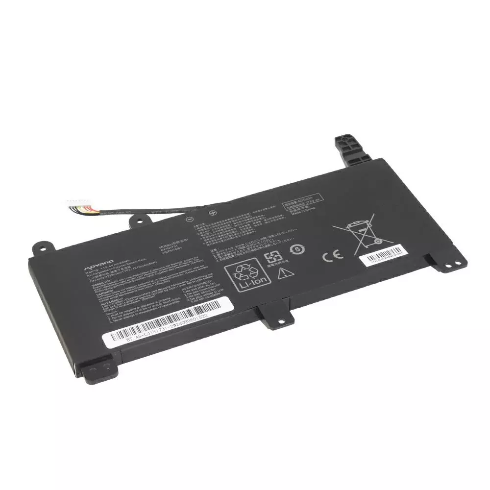 Bater&iacute;a compatible para port&aacute;til ASUS C41N1731-2 15.4V 4335mAh Movano
