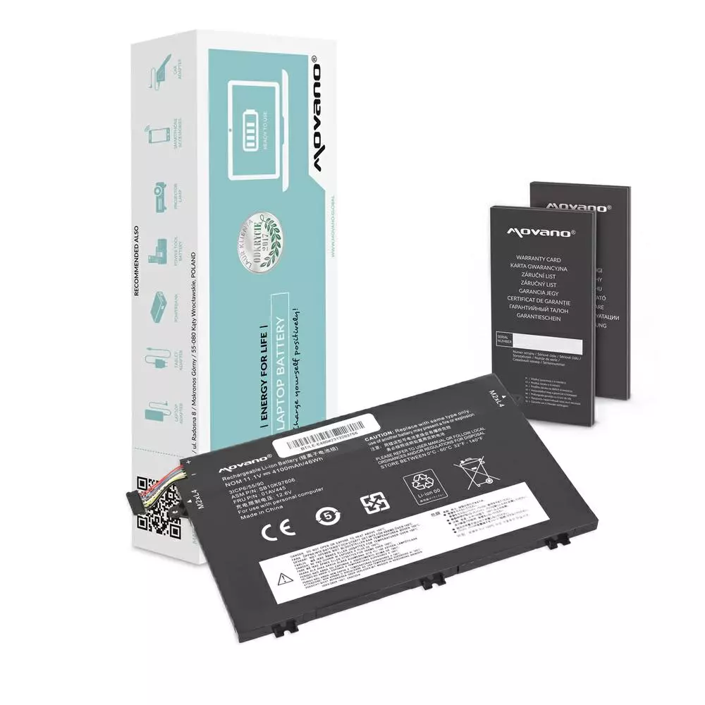 Bater&iacute;a compatible para port&aacute;til LENOVO L17C3P51 11.1V 4100mAh Movano