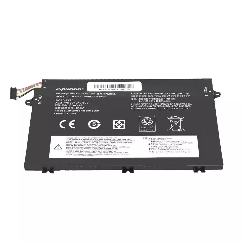 Bater&iacute;a compatible para port&aacute;til LENOVO L17C3P51 11.1V 4100mAh Movano