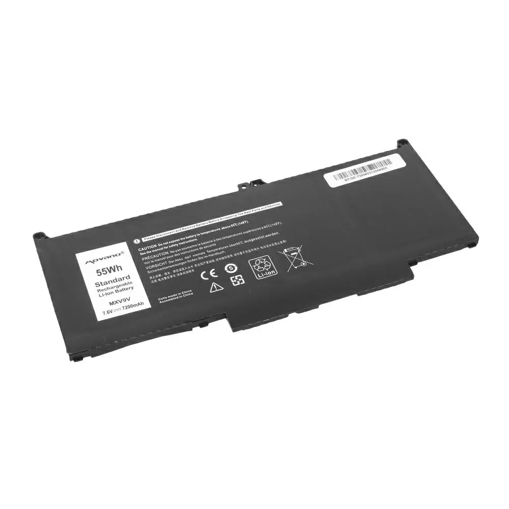 Bater&iacute;a compatible para port&aacute;til DELL 7300 7.6v 7200 mAh Movano