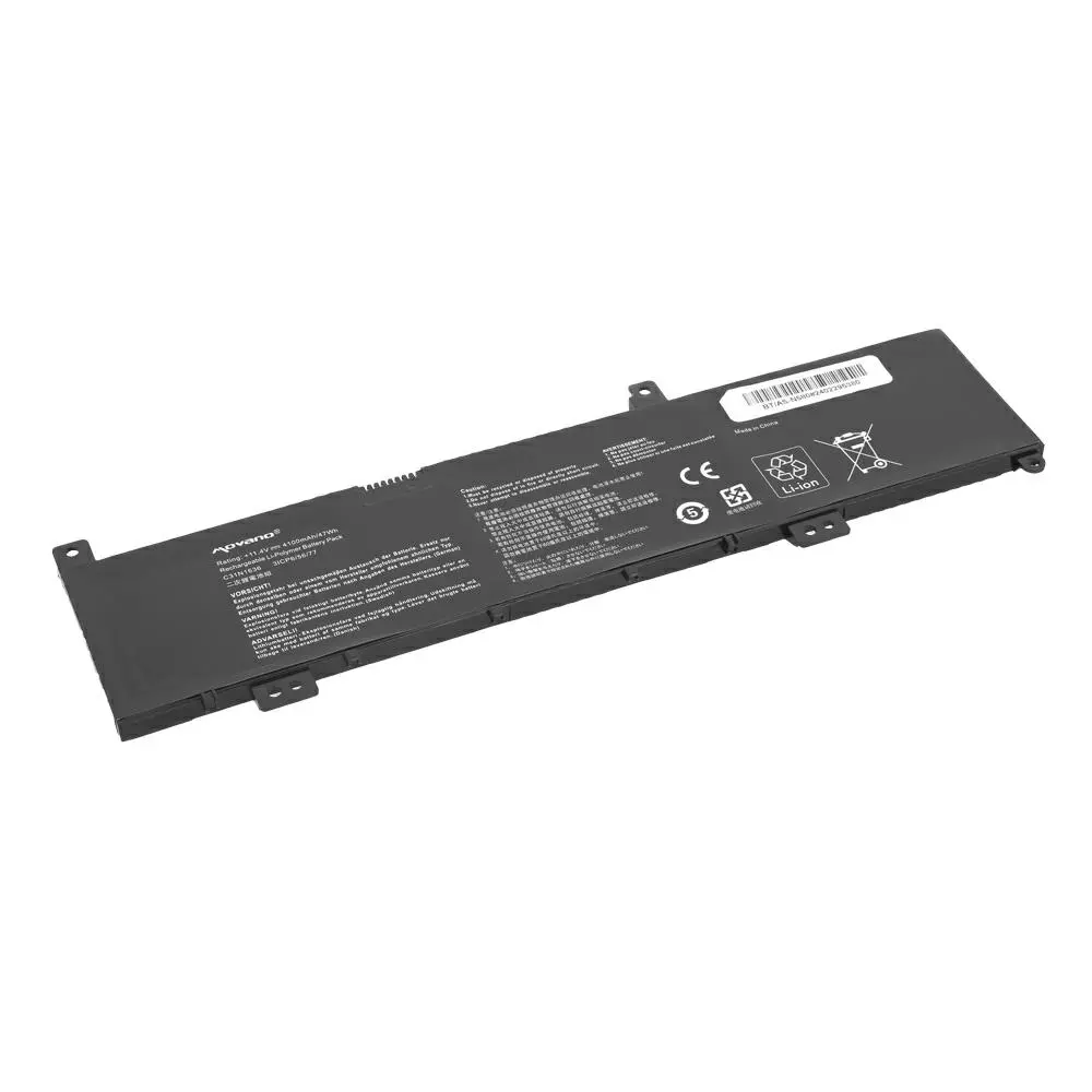 Bater&iacute;a compatible para port&aacute;til ASUS C31N1636 11.4V 4100mAh Movano