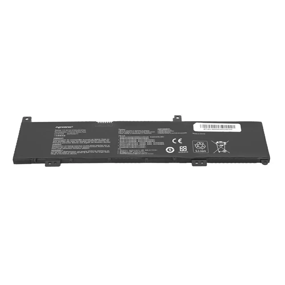 Bater&iacute;a compatible para port&aacute;til ASUS C31N1636 11.4V 4100mAh Movano