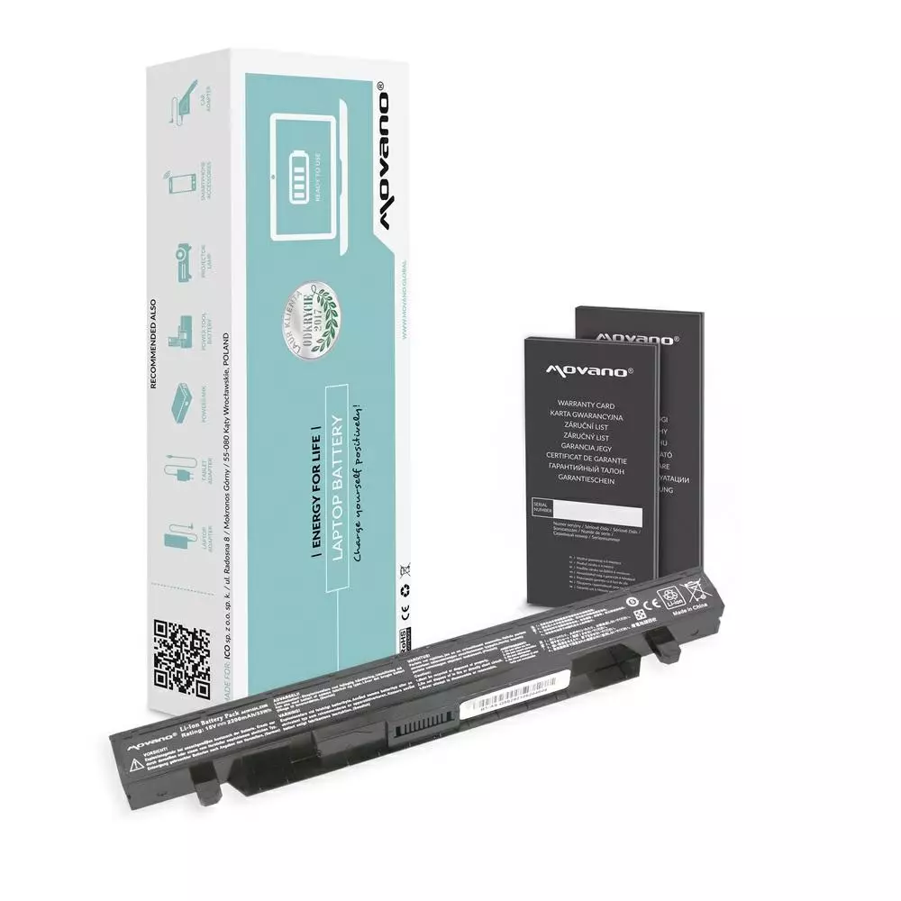 Bater&iacute;a compatible para port&aacute;til ASUS A41N1424 15V 2200mAh Movano