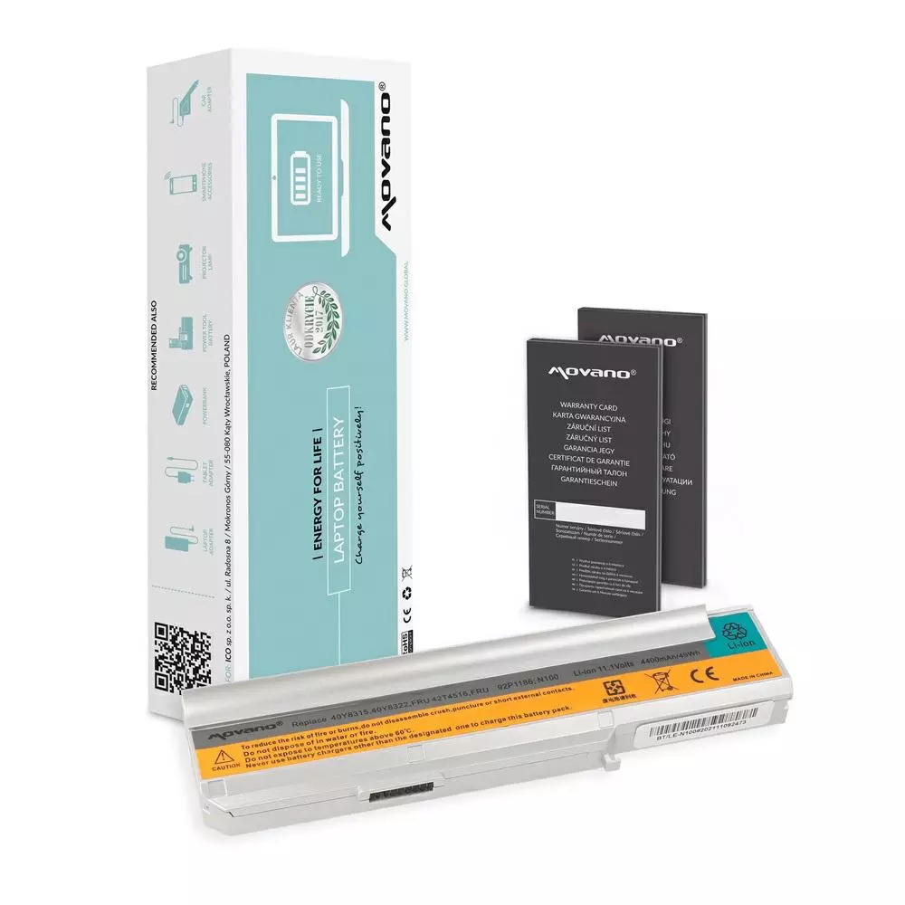 Bater&iacute;a compatible para port&aacute;til LENOVO N100 11.1V 4400mAh Movano