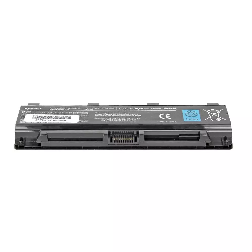 Bater&iacute;a compatible para port&aacute;til TOSHIBA PA5108U-1BRS 10.8V 4400mAh Movano