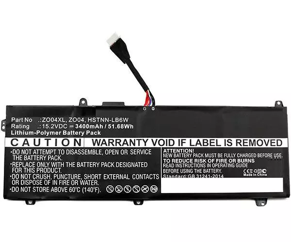 Bater&iacute;a compatible para port&aacute;til HP Zbook Studio G3 15.2V / 3400mAh / mbxhp-ba0109