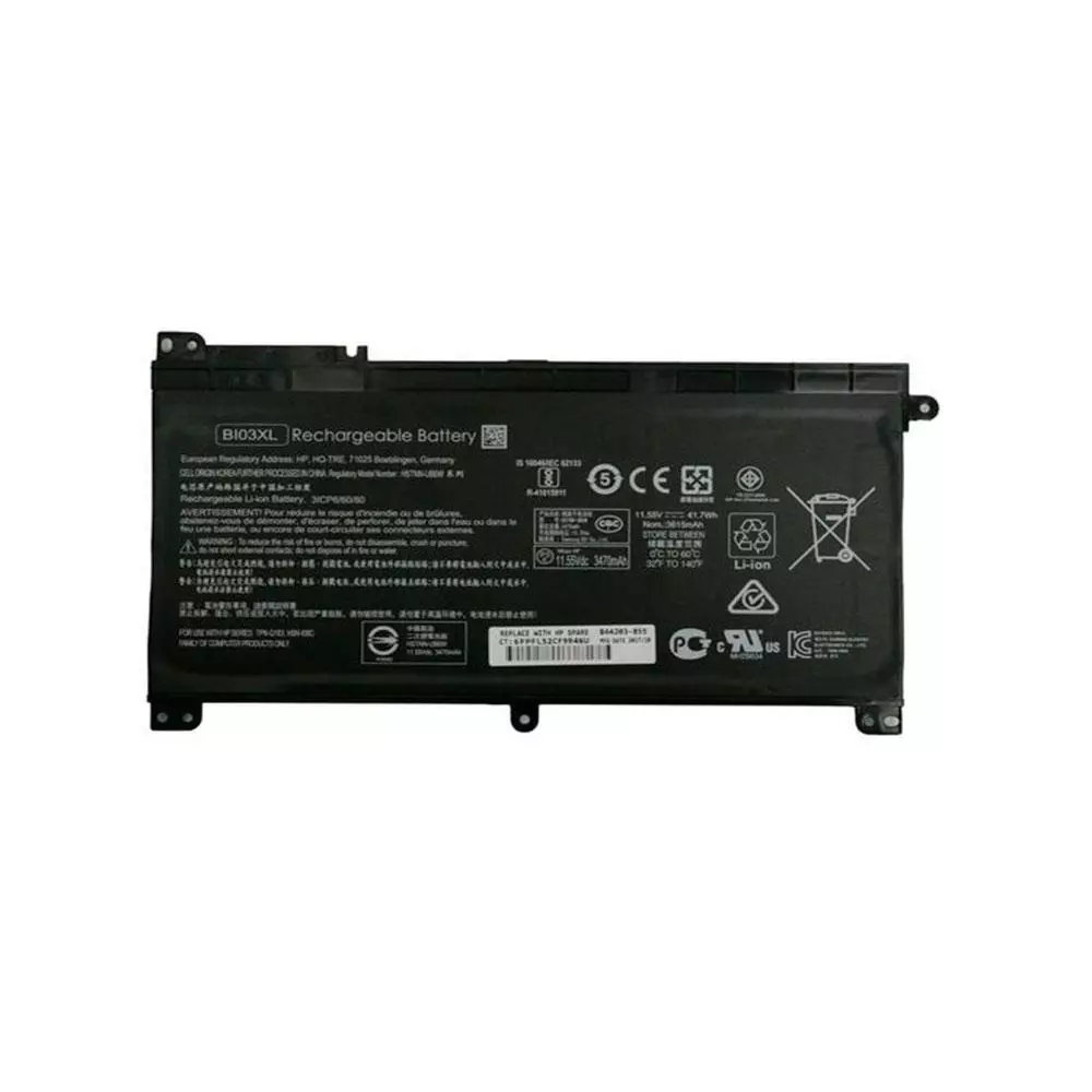Bater&iacute;a compatible para port&aacute;til HP BI03XL 11.55V 3470mAh