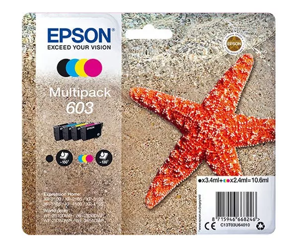 &divide; Multipack 4-colours 603 ink