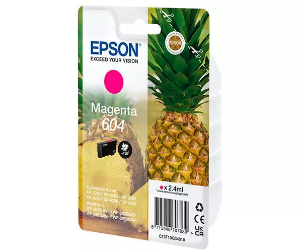 &divide; 604 cartucho de tinta 1 pieza(s) compatible rendimiento est&aacute;ndar magenta