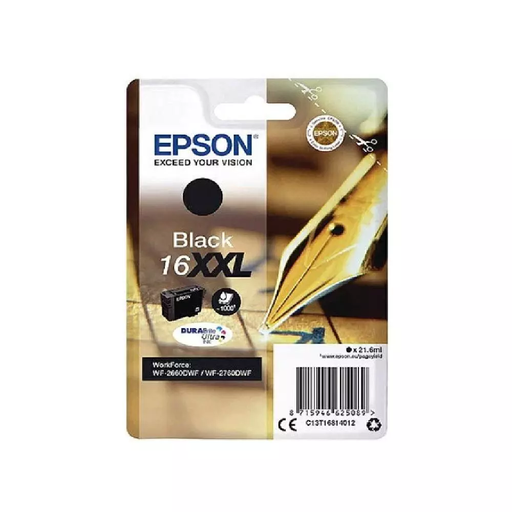 &divide; Singlepack black 16xxl durabrite ultra ink