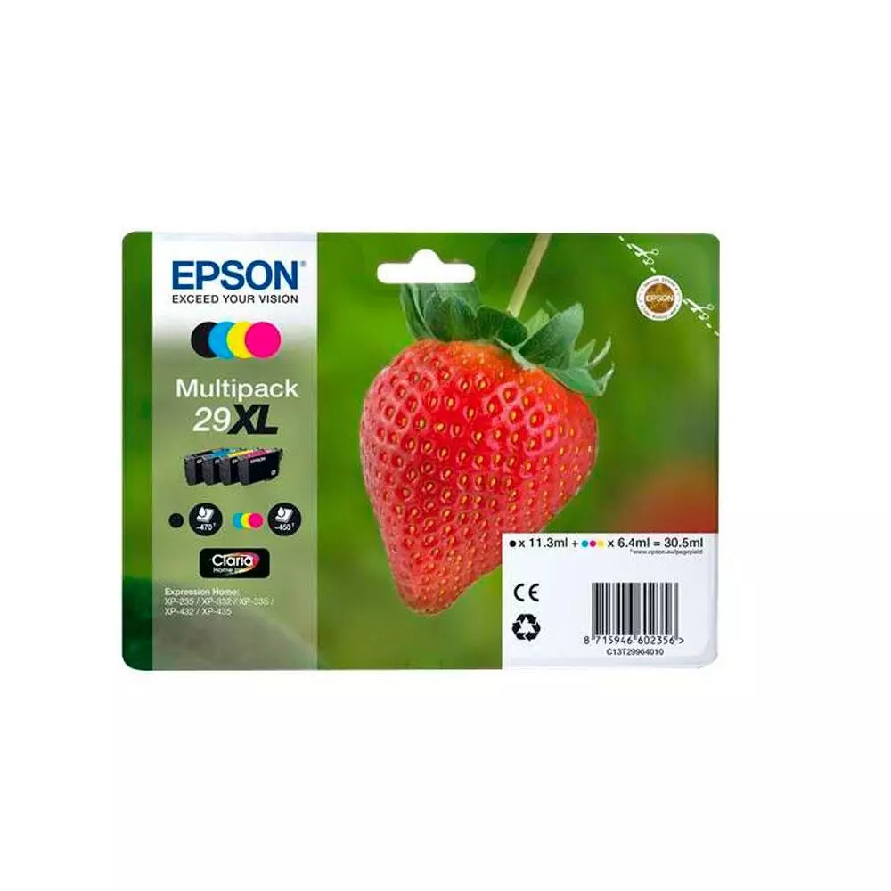 Tinta original Epson multipack T29 XL / C13T29964012 /  xp-235/ xp-332