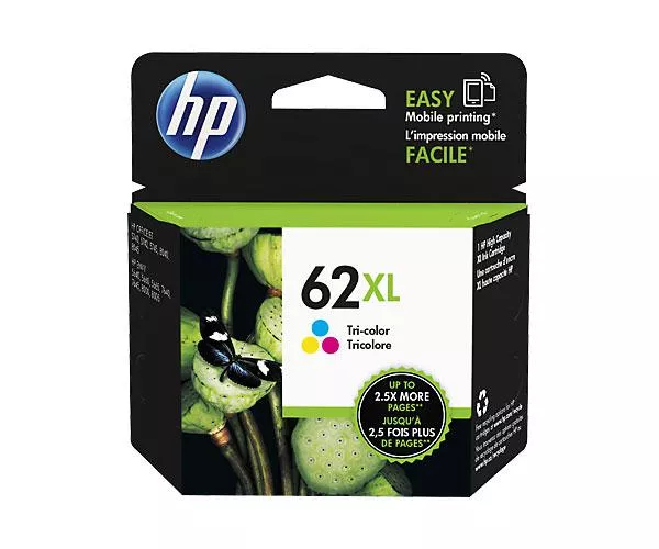 Tinta Original Hp n62 XL Color / 415 Pag.